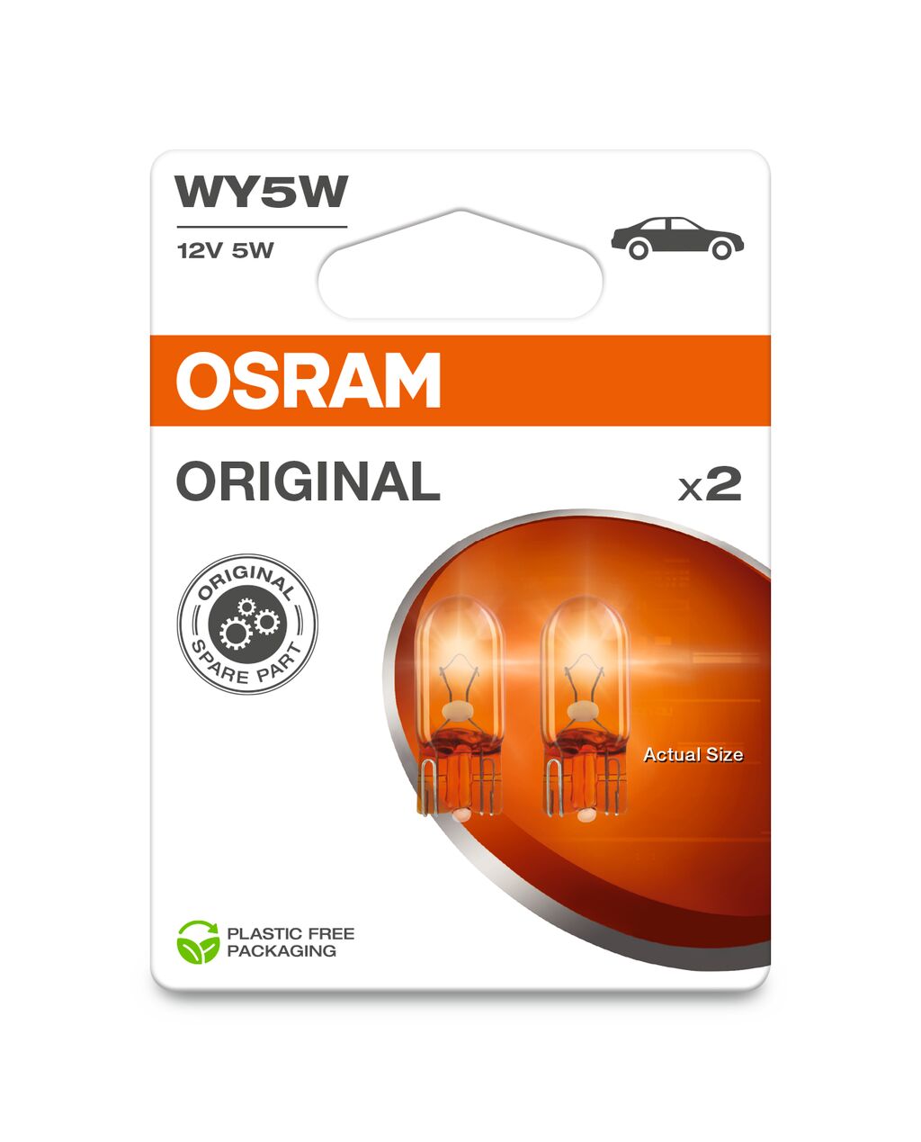 OSRAM 2827NA-2BL ORIGINAL Glühlampe, Blinkleuchte